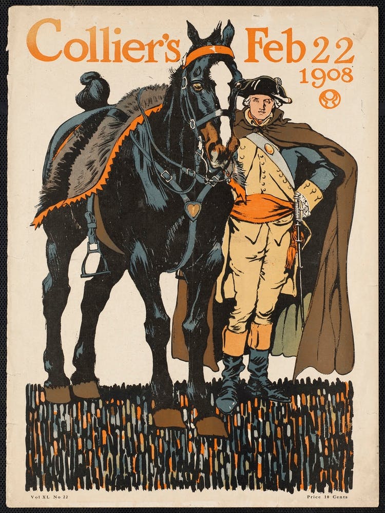 Collier's Feb 22 1908, Edward Penfield