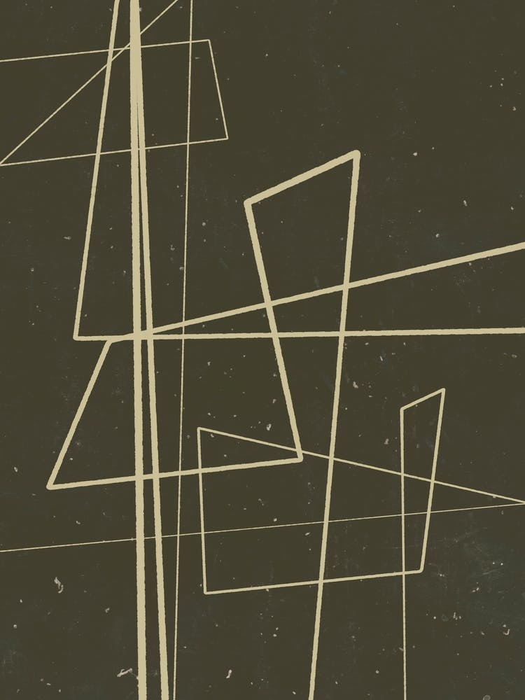 Angular Lines No 7