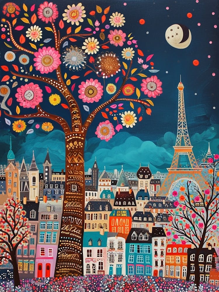 Kitsch Colourful Paris 1