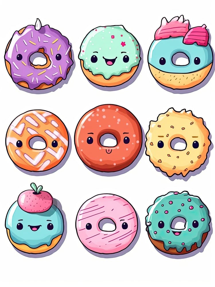 Cute Donuts 2