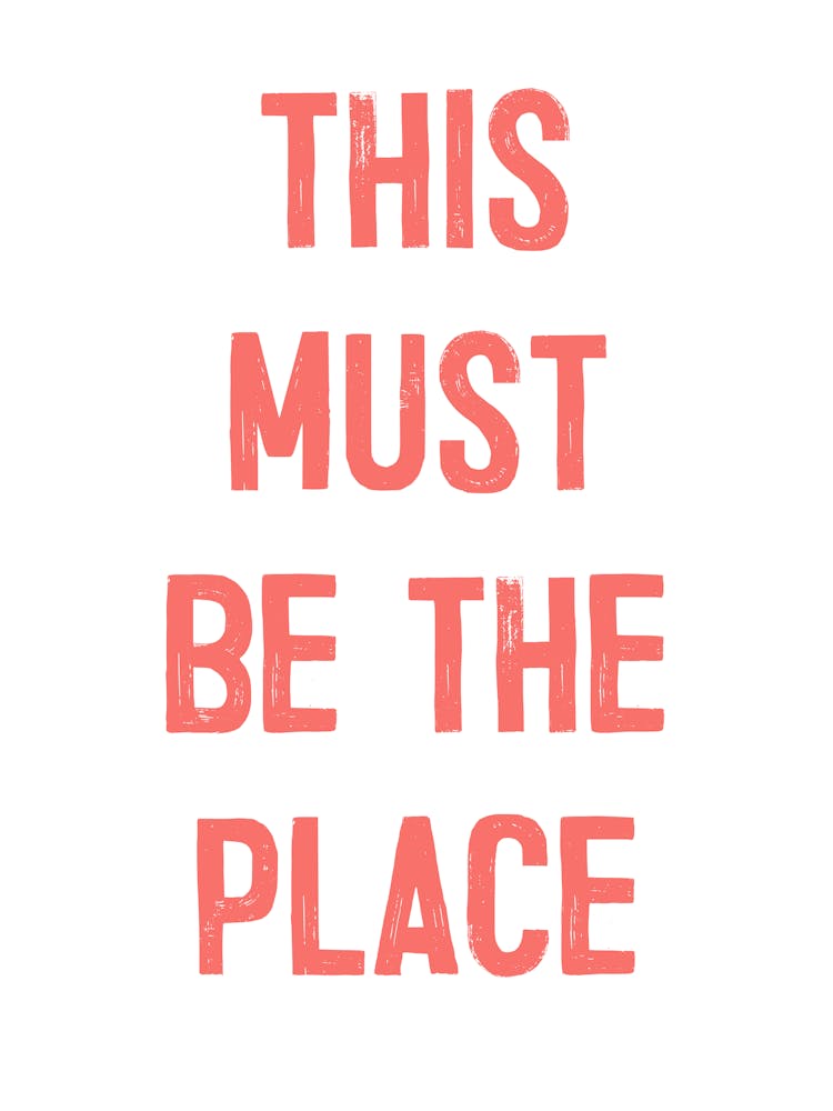 This Must Be The Place 1