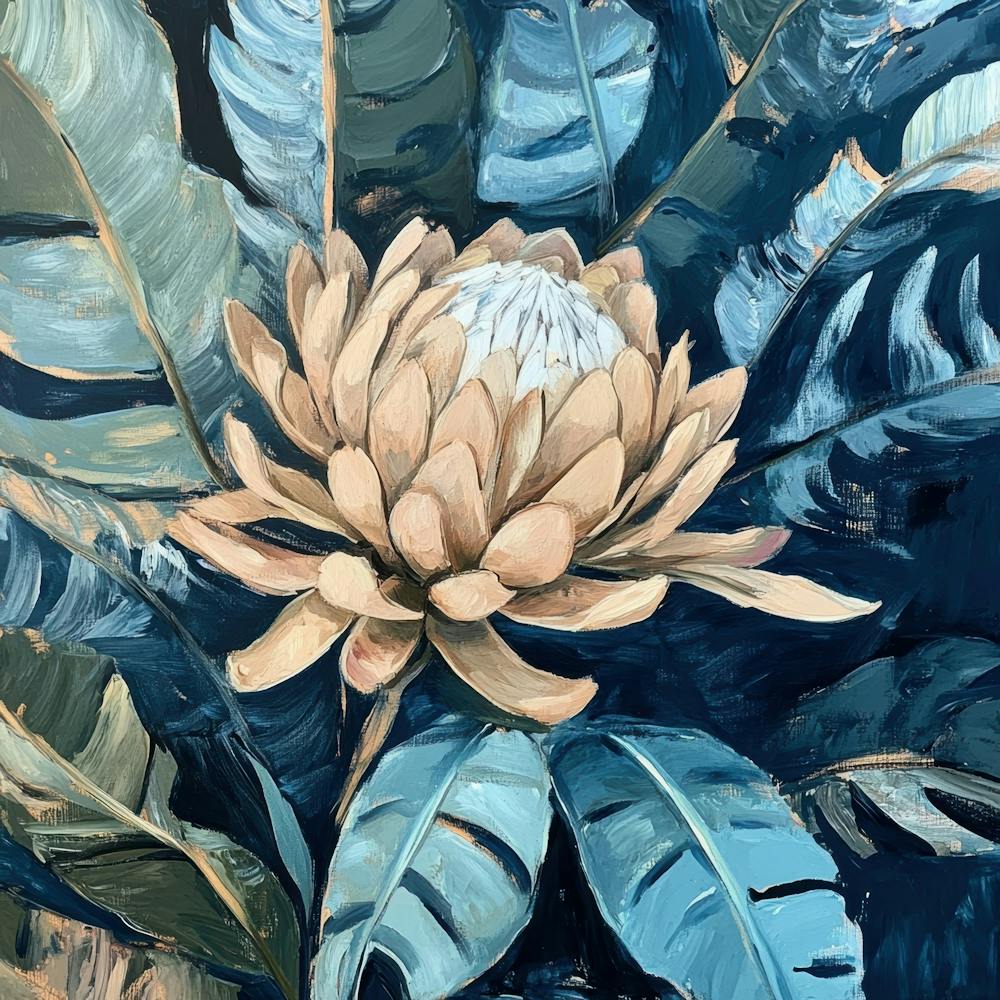 Protea Painting