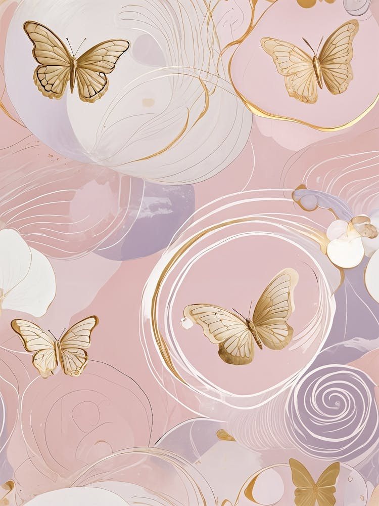 Pink Butterfly Flutter no2