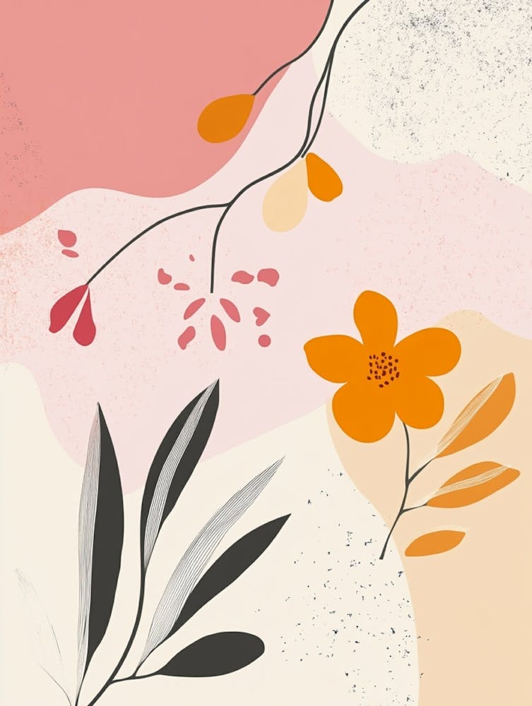 Abstract Floral Painting 53