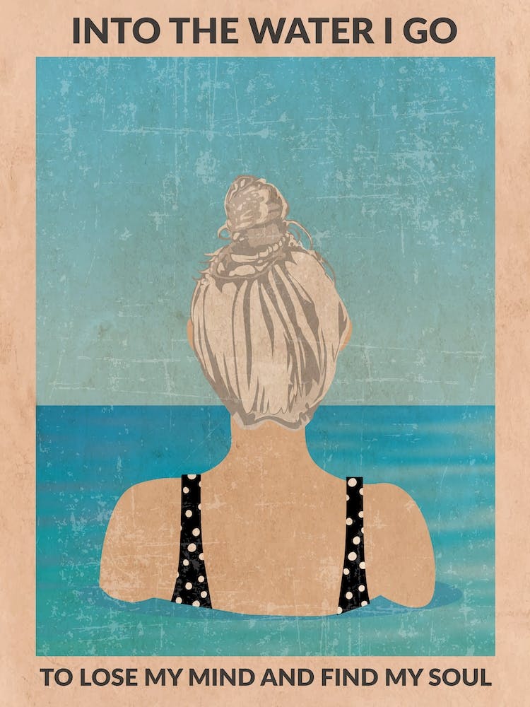 Into The Water Silver Bathroom