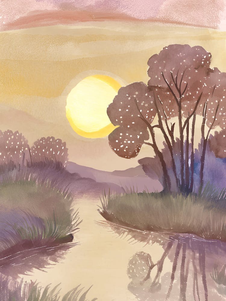 Sunset By The River 2