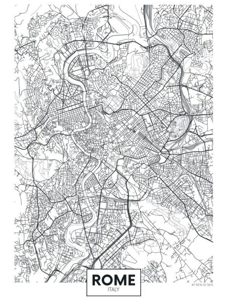 Map Rome
