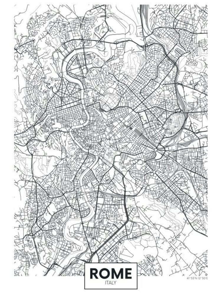 Map Rome