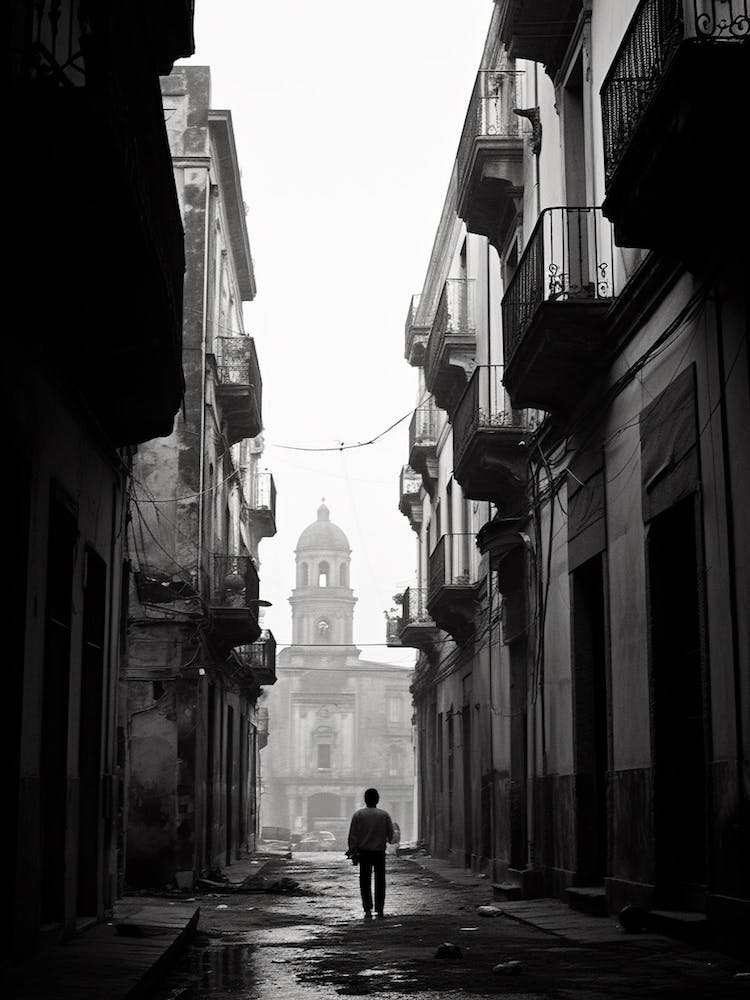Catania, Italy,  Black And White Analogue Photography  4