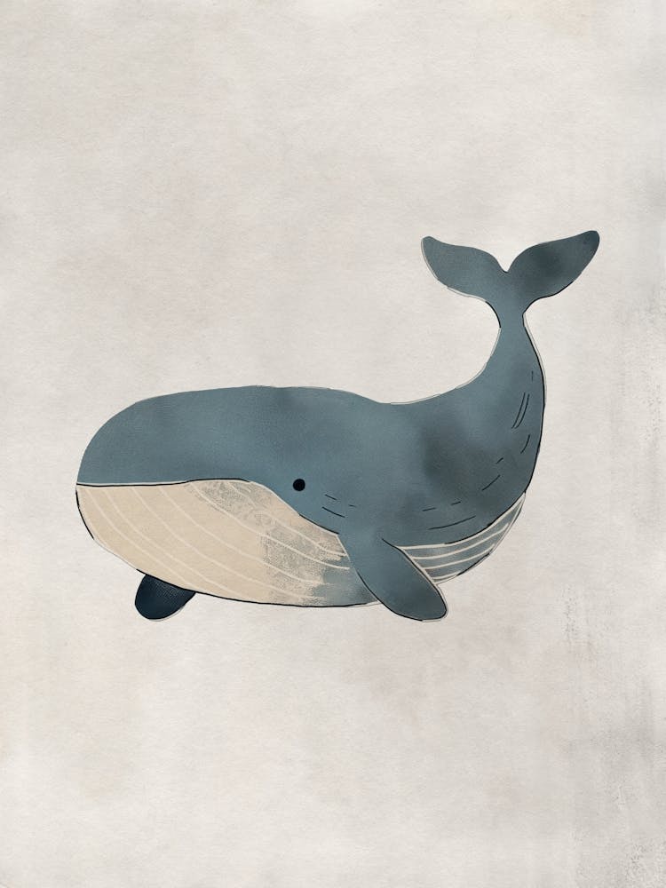 Boho Nursery 3 Whale