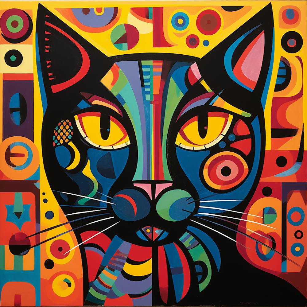 Cat rainbow