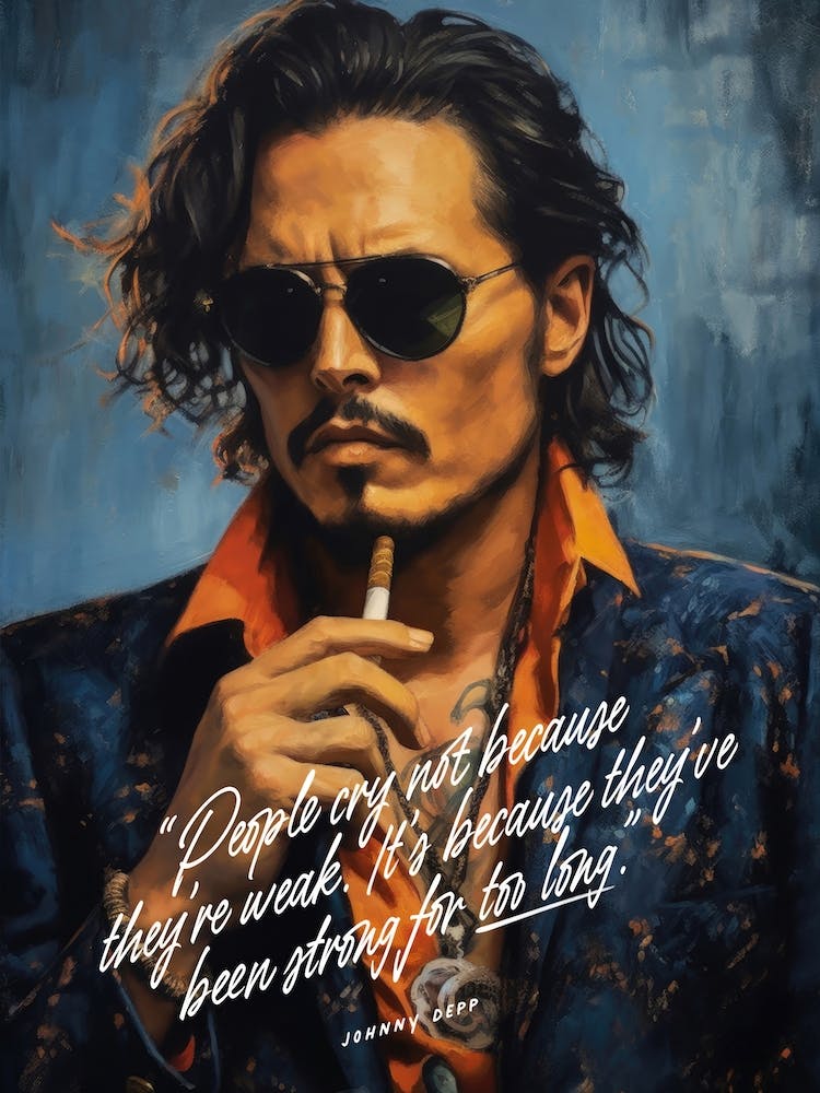 Johnny Depp Art Quote