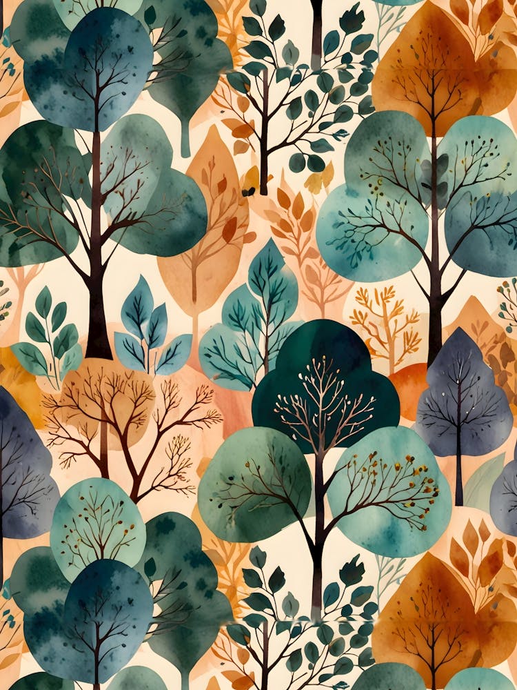 Enchanting Autumn Trees