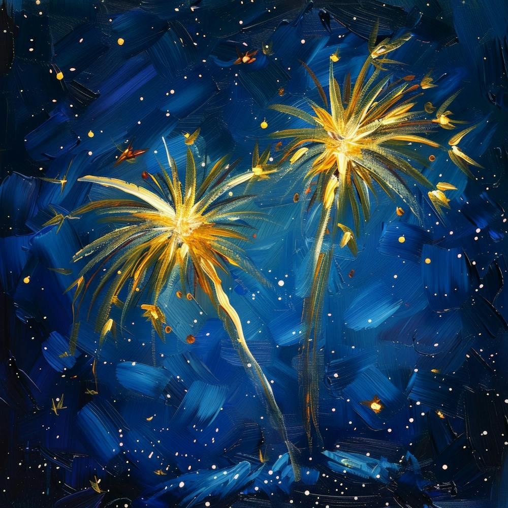 Fireworks In The Sky 4