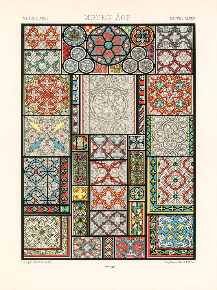 Medieval Pattern, Albert Racine (2)