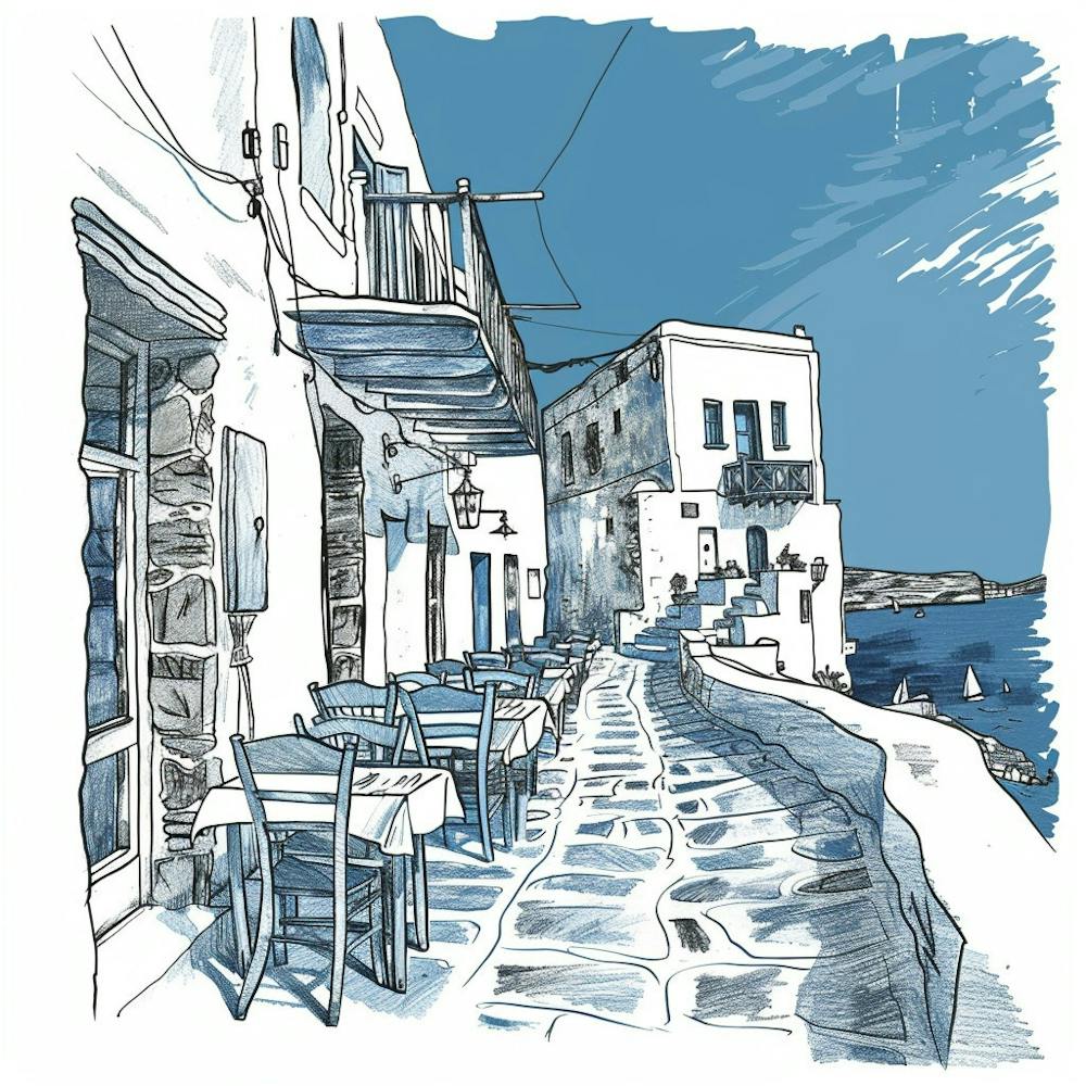 Mykonos Street 1