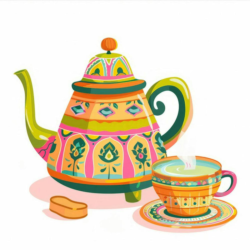 Teapot And Cup 3