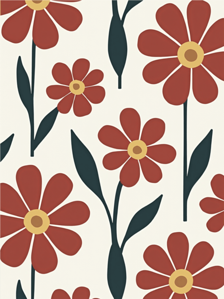 Hoya Flowers Pattern