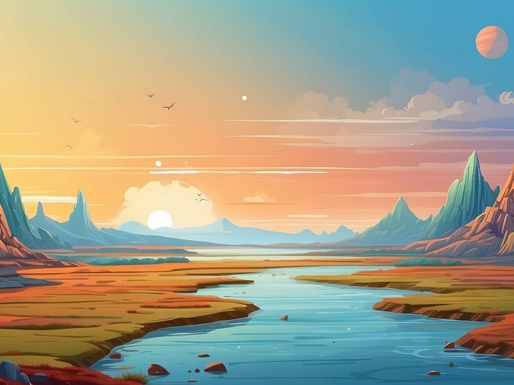 Landscape Painting 4