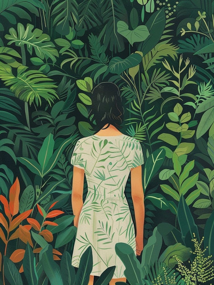 Dans le Jardin Vert 10
