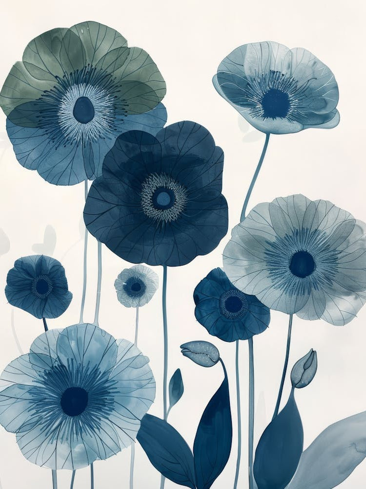 Blue Poppies 13