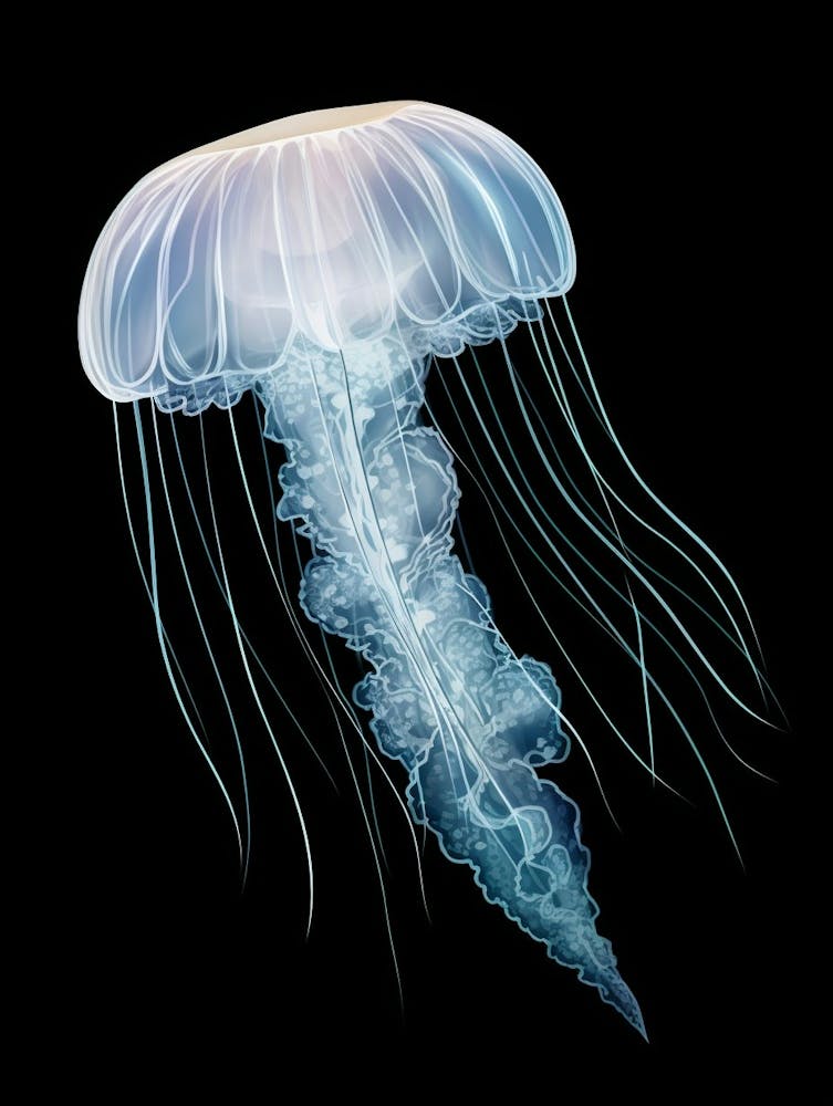 Sea Nettle Jellyfish Ocean Realistic 5