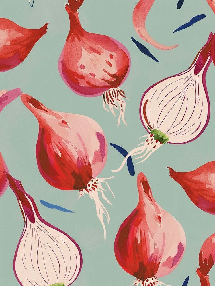 Onion Pattern Illustration 3