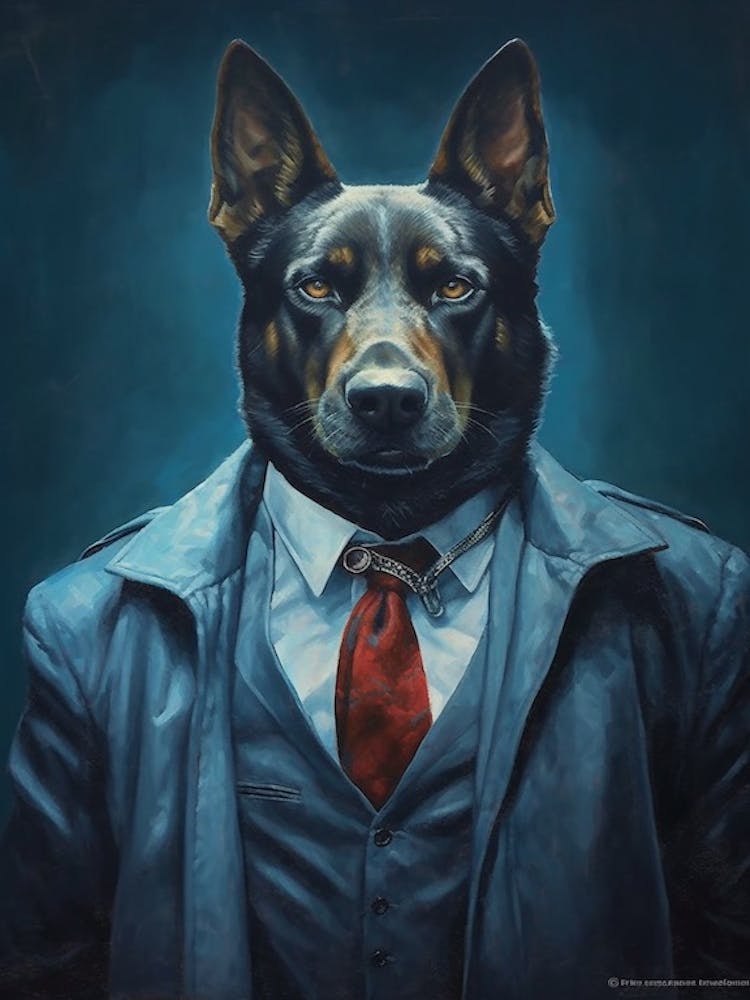 Gangster Dog German Shepherd 2