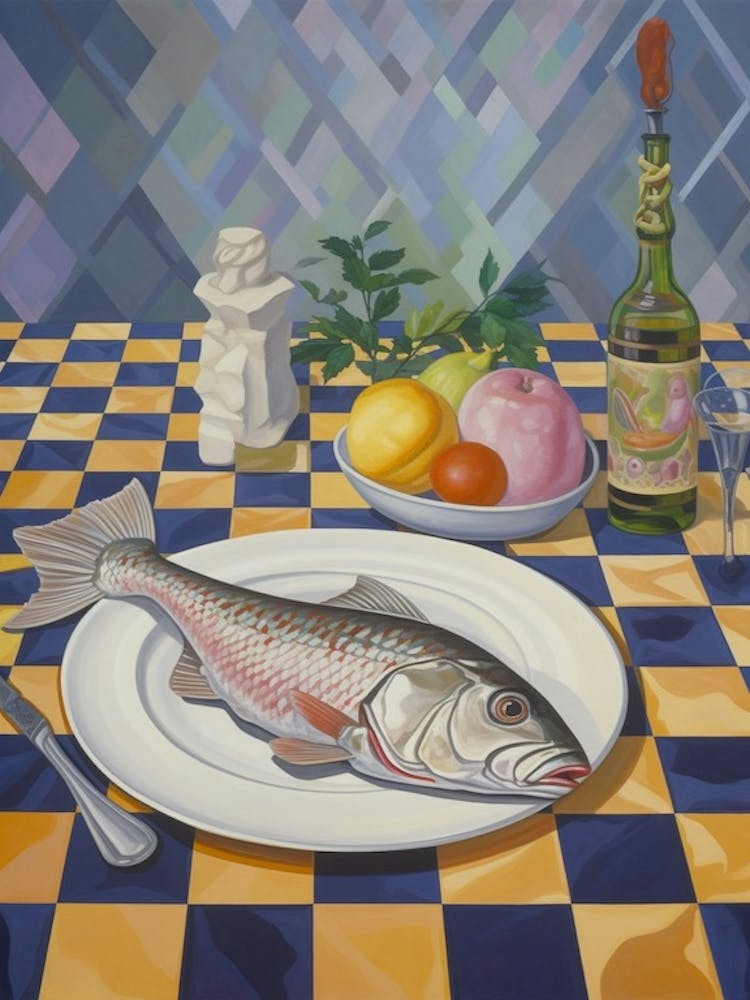 Barramundi Still Life Painting
