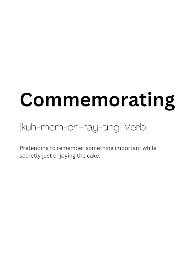 Commemorating Definition Meaning