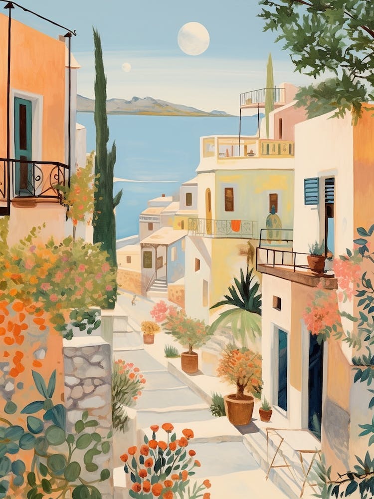 Crete Greece 1 Illustration