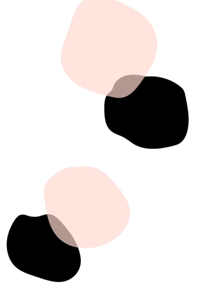 Abstract Pink Black