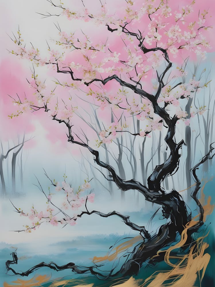 Cherry Blossom Painting 1