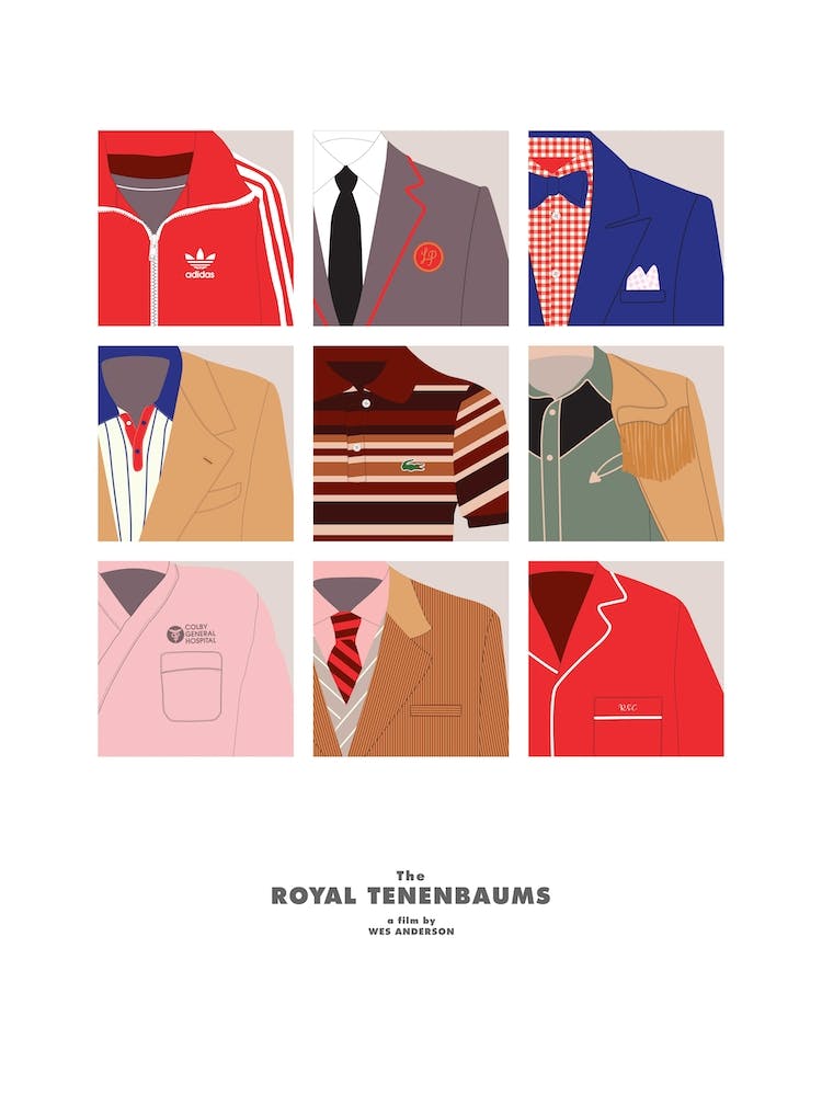 Tenenbaums 9 Square Uniforms