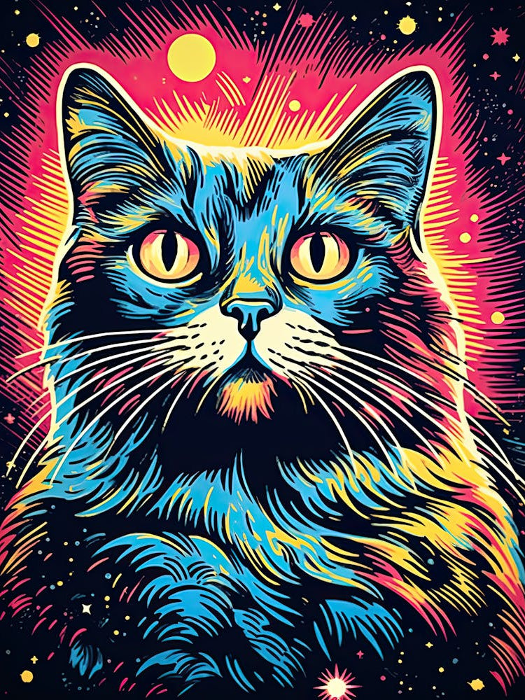 Galactic Furluminati, Psychedelic Cats series