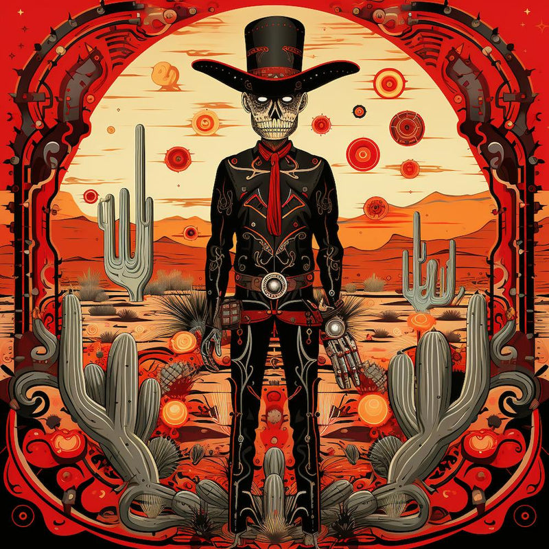 Skeleton In The Desert