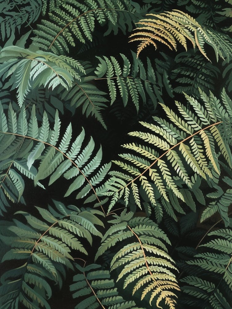 Tassel Fern Painting 4