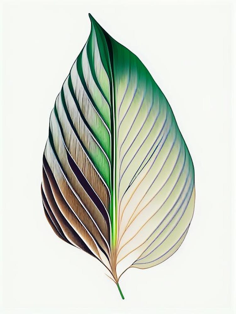 Hosta Leaf Abstract 4