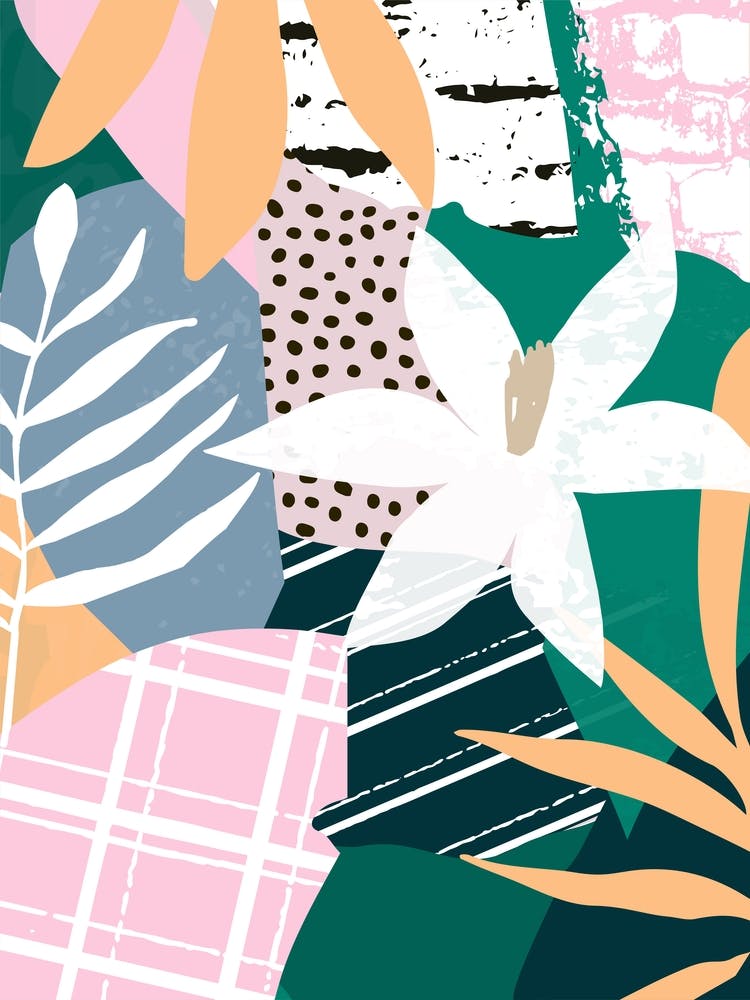 Abstract Floral Pattern