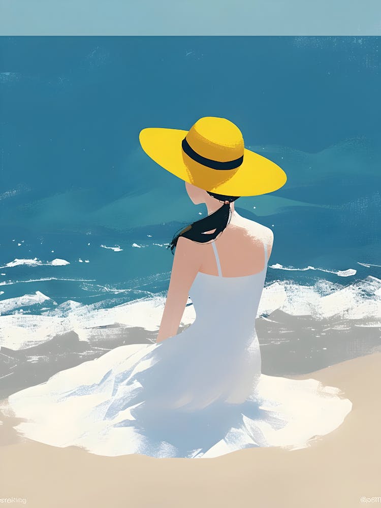 Woman In Yellow Hat
