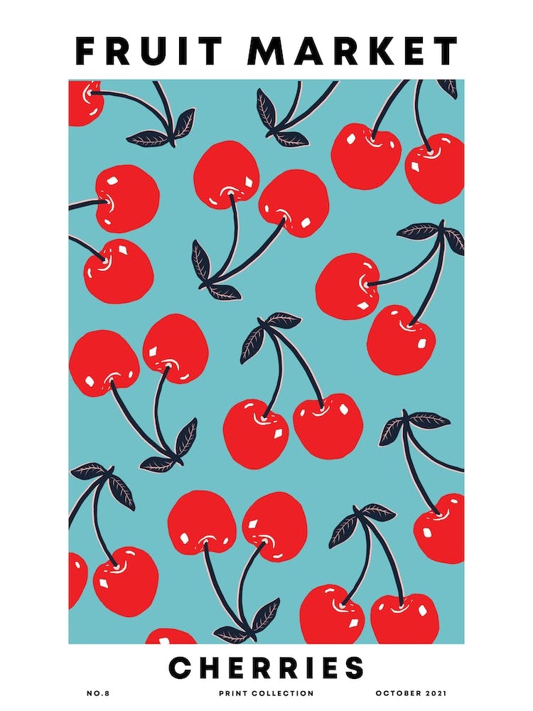 Cherries Fruit Market