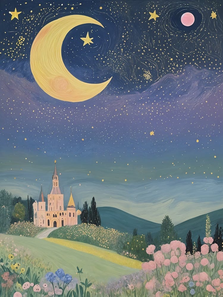 Crescent Moon's Night no1