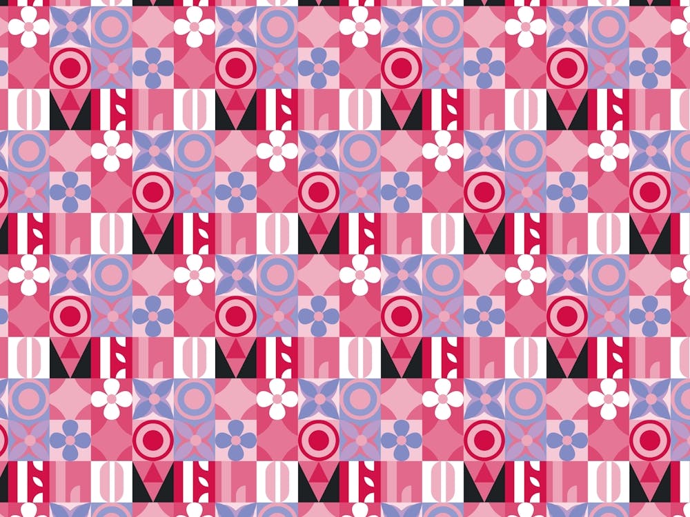 Scandinavian Abstract Pattern