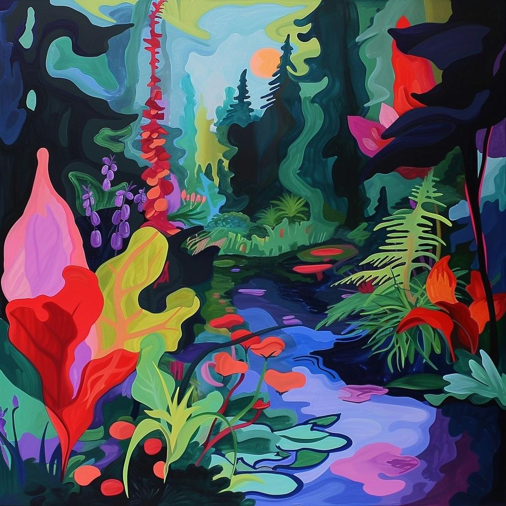 Colourful Gardens University Of British Columbia Canada 2