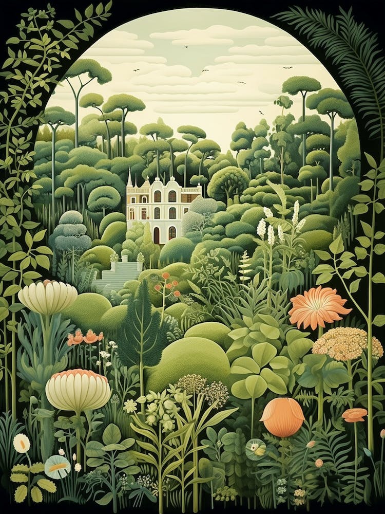 Fredriksdal Museum And Gardens Sweden Henri Rousseau Style 1