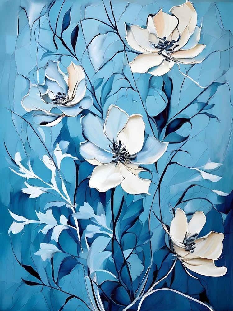 Blue Flowers 17