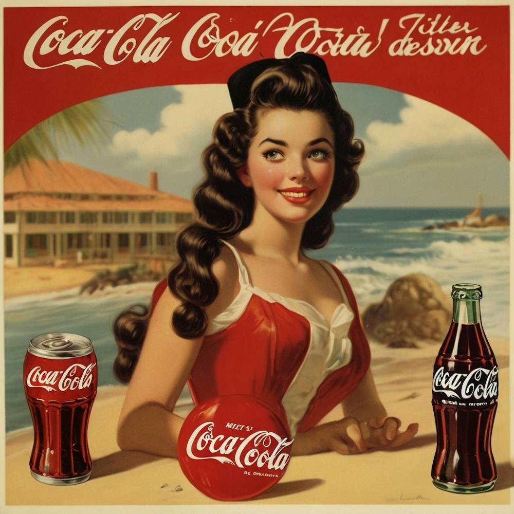 Default Default Vintage And Retro Coca Cola Advertising Aestet 2 (3)