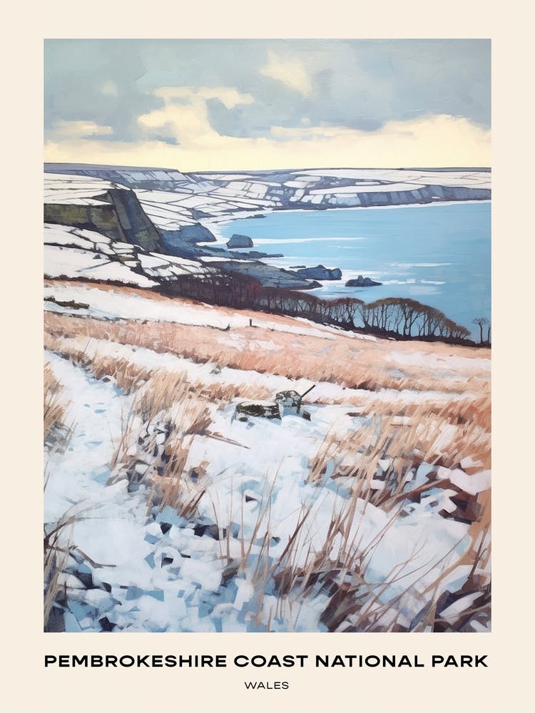 Pembrokeshire Coast National Park Wales 2 Poster