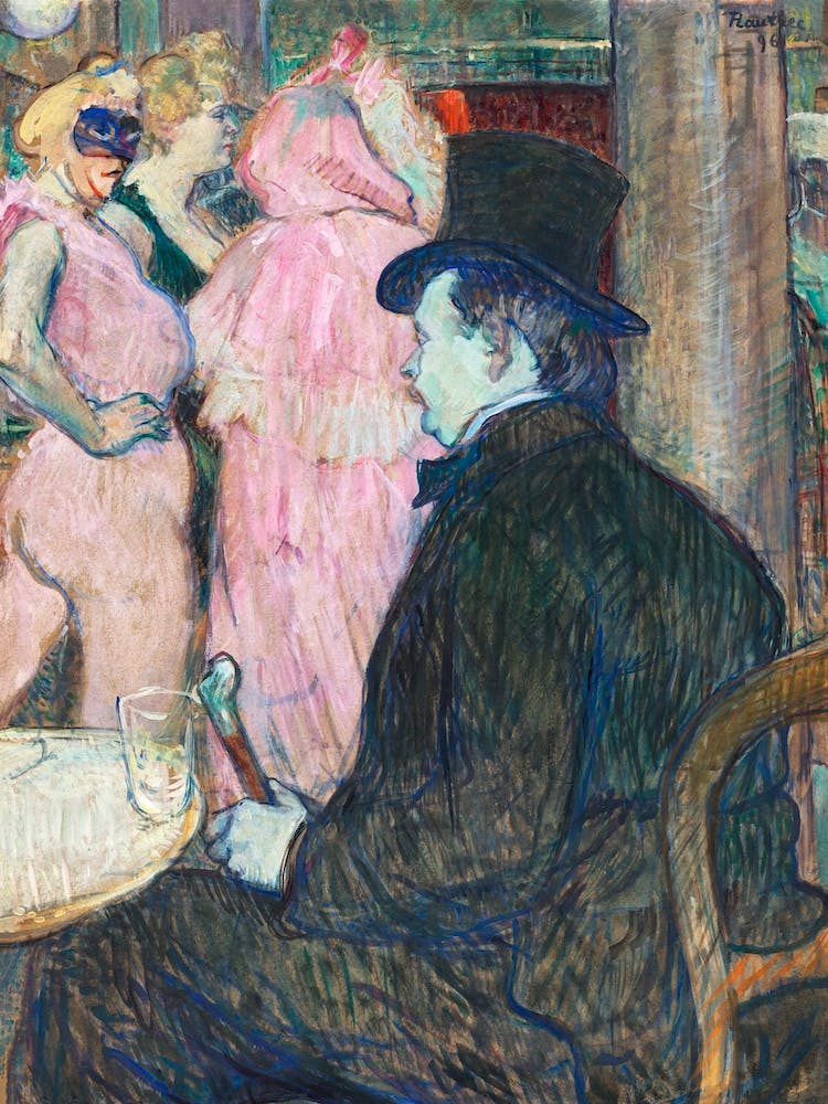 Maxime Dethomas (1896), Henri de Toulouse-Lautrec
