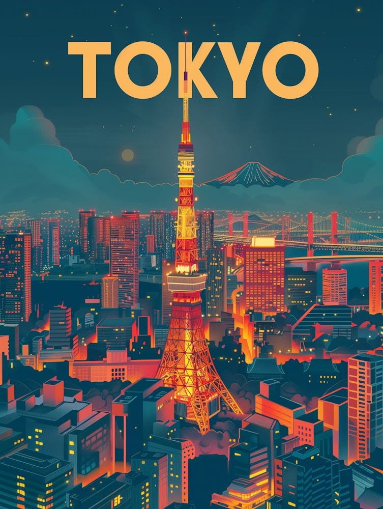 Tokyo At Night
